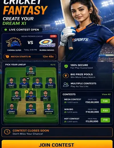In999 (in999) fantasy cricket & matchday visual 3